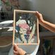 Картина с композицией растений в размере М, рама из массива дерева дуб натуральный M-D-N-K-57 фото 3