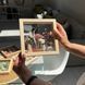 Картина с композицией из растений в размере S, рама из массива дерева дуб натуральный S-D-N-M-43 фото 2