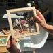 Картина с композицией из растений в размере S, рама из массива дерева дуб натуральный S-D-N-M-43 фото 1